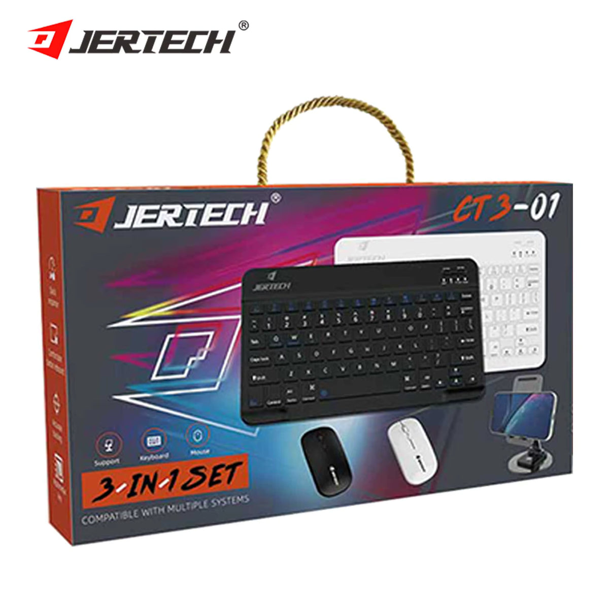 Jertech Mini Keyboard & Mouse