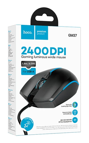 Hoco Gaming Wired Mouse GM37
